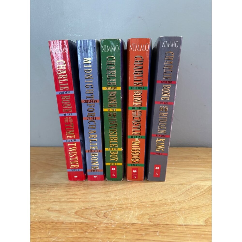 Charlie Bone Book Series Lot of 1-5 by Jenny Nimmo Paperback